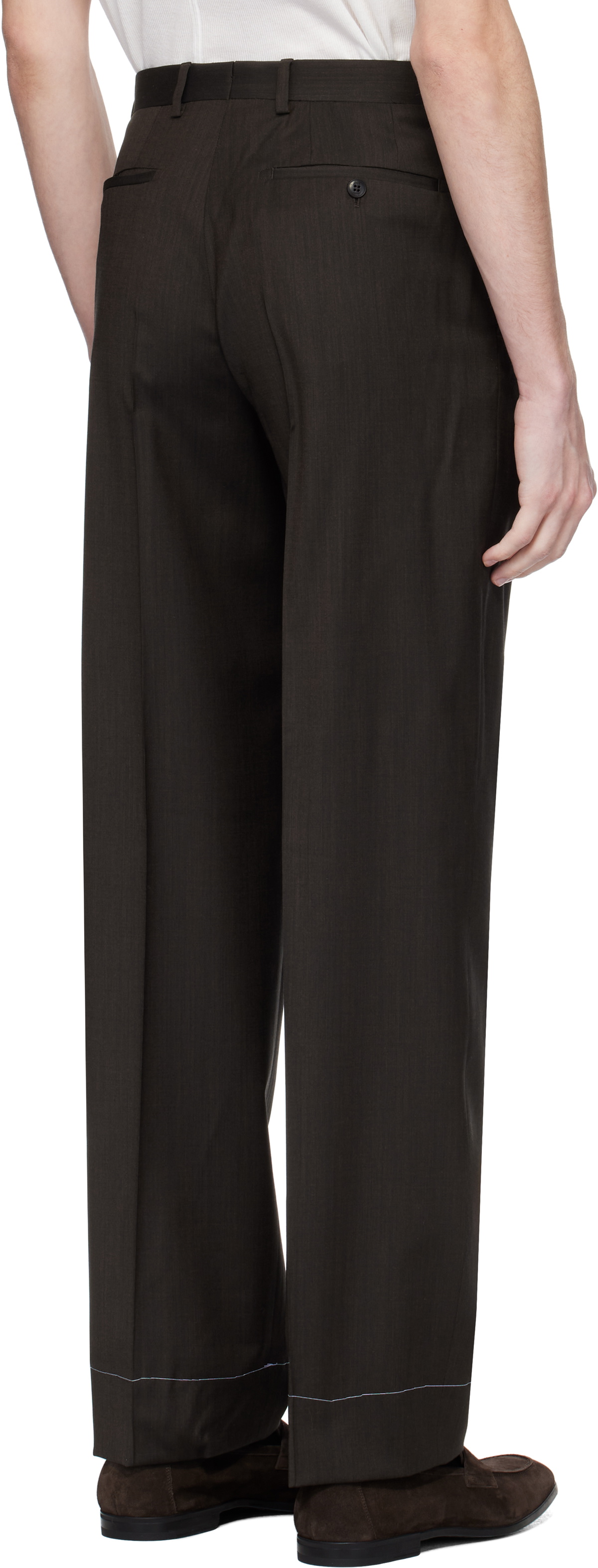 Brioni Brown PBA44 Trousers