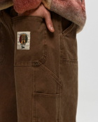 Patta Canvas Painter Pants Brown - Mens - Casual Pants