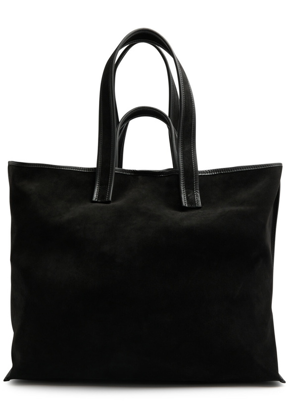 Photo: Kassl Editions Suede Tote - Black - One Size
