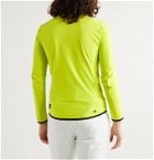 Colmar - Slim-Fit Fleece-Back Thermotec Half-Zip Ski Base Layer - Yellow