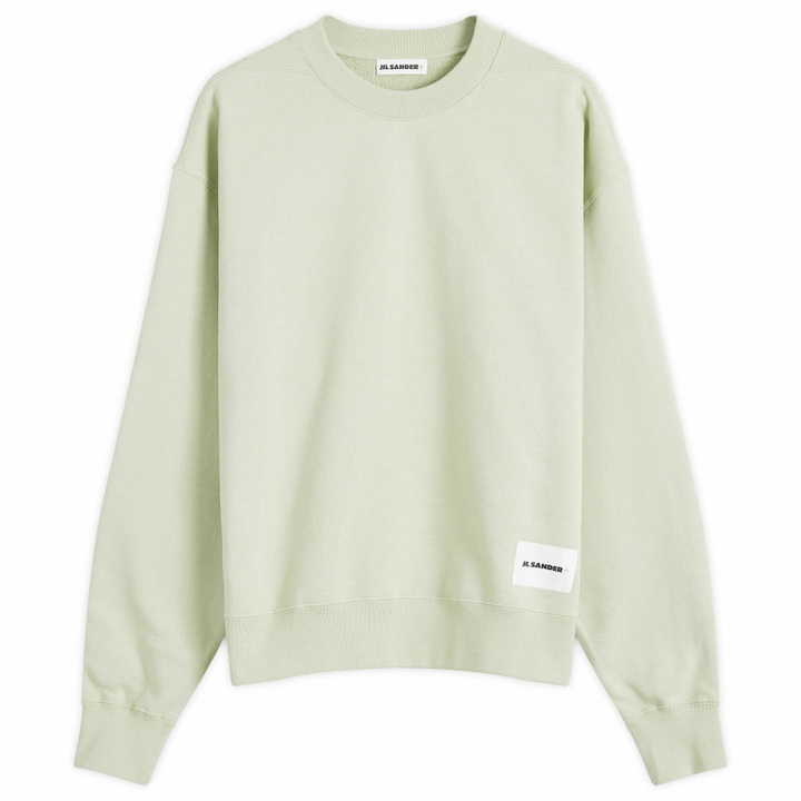 Photo: Jil Sander Women's Felpa Sweatshirt in Apple