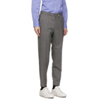 Boss Grey Stripe Bardon Trousers