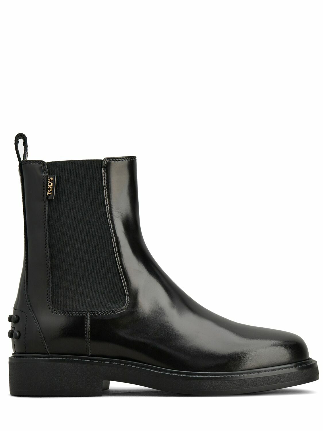 TOD'S - Leather Ankle Boots Tod's