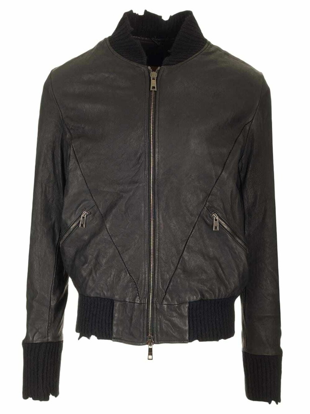 Photo: Giorgio Brato Bomber Brushed Vegetal Lamb Leather