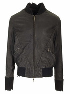 Giorgio Brato Bomber Brushed Vegetal Lamb Leather