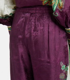 Alémais Ruthie printed wide-leg pants