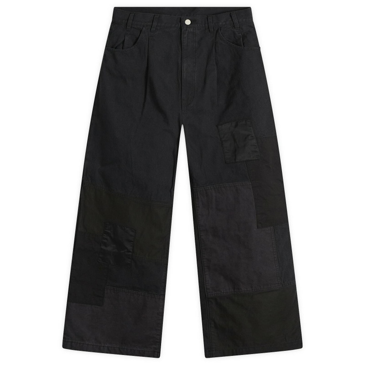 Photo: Comme des Garçons Homme Men's Cargo Pants in Black Mix