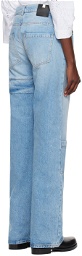 1017 ALYX 9SM Blue Oversized Jeans