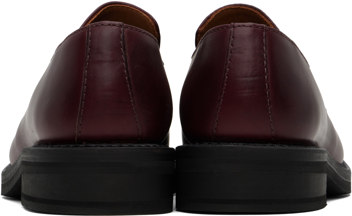 OUR LEGACY Burgundy Nakano Loafers Our Legacy