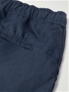 Derek Rose - Sydney Linen Drawstring Shorts - Blue