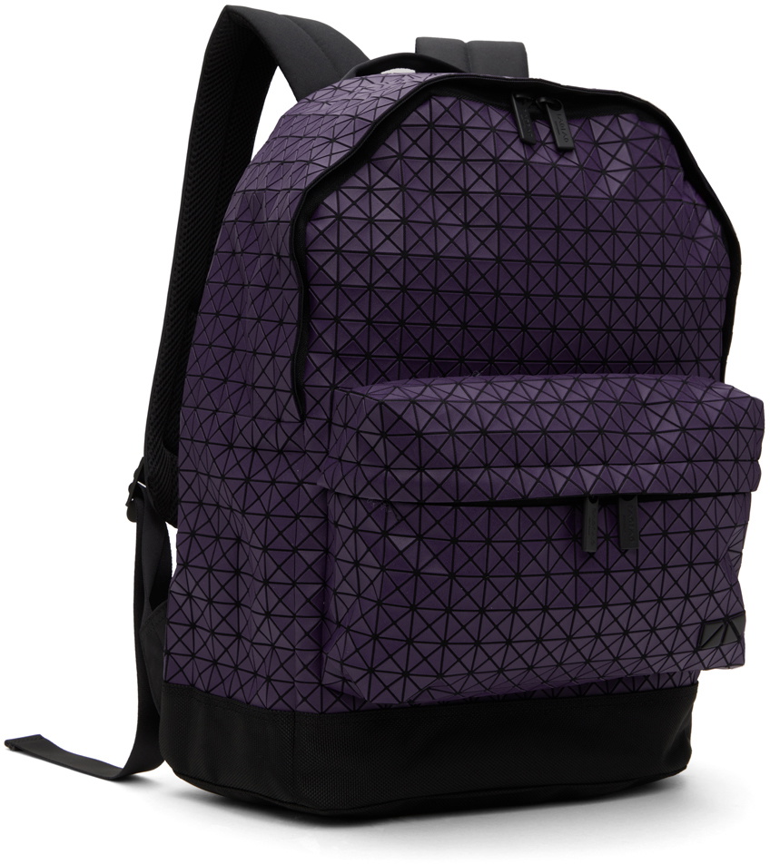 BAO BAO ISSEY MIYAKE Purple Daypack Backpack Bao Bao Issey Miyake