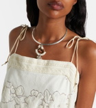 Isabel Marant Souane embroidered cotton-blend maxi dress