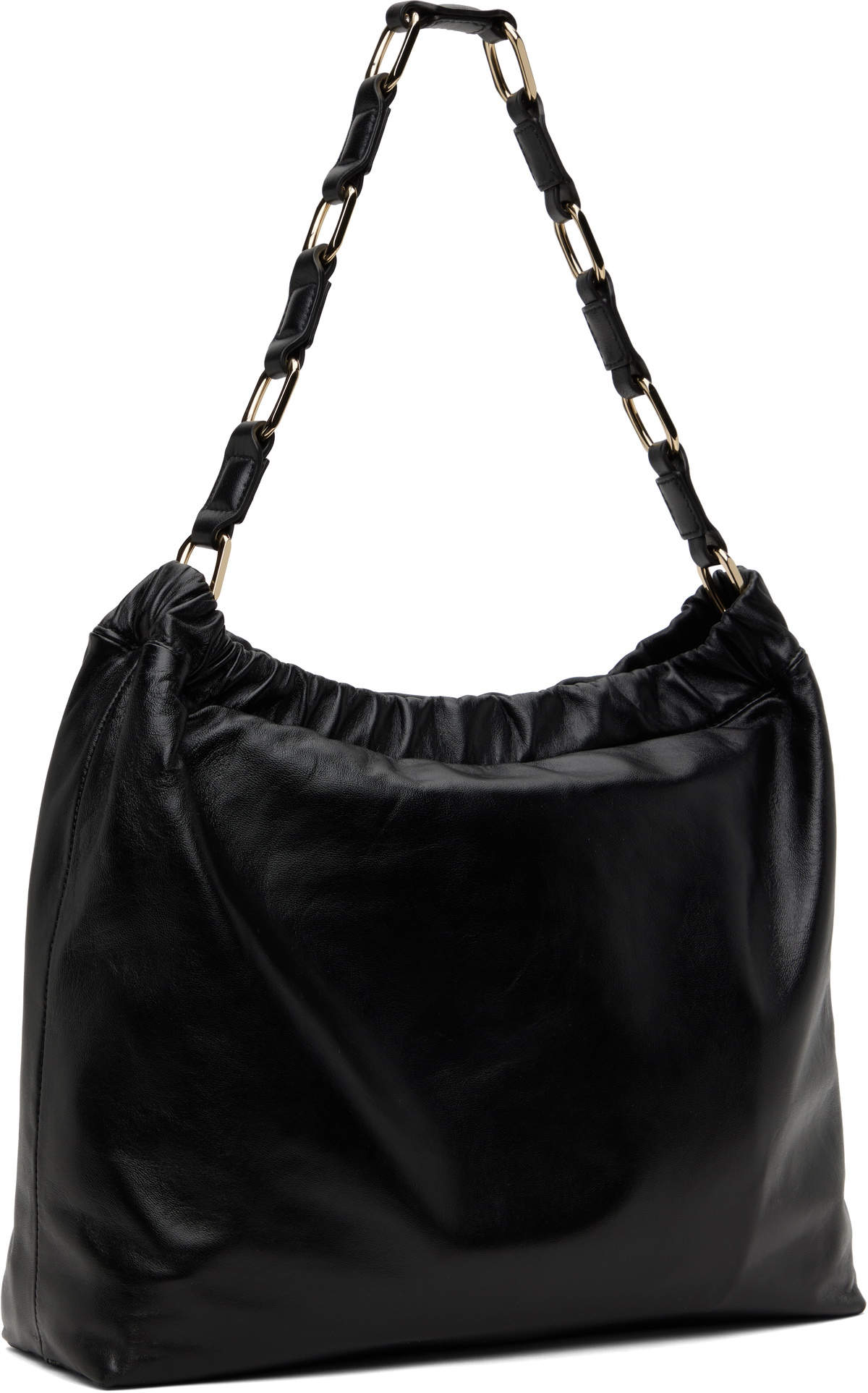 ANINE BING Black Kate Shoulder Bag