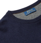 Polo Ralph Lauren - Logo-Embroidered Wool Sweater - Blue