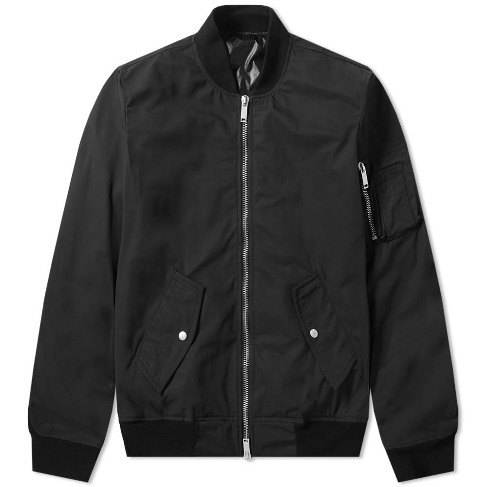 Unravel Project Tuxedo Nylon Bomber Jacket Unravel