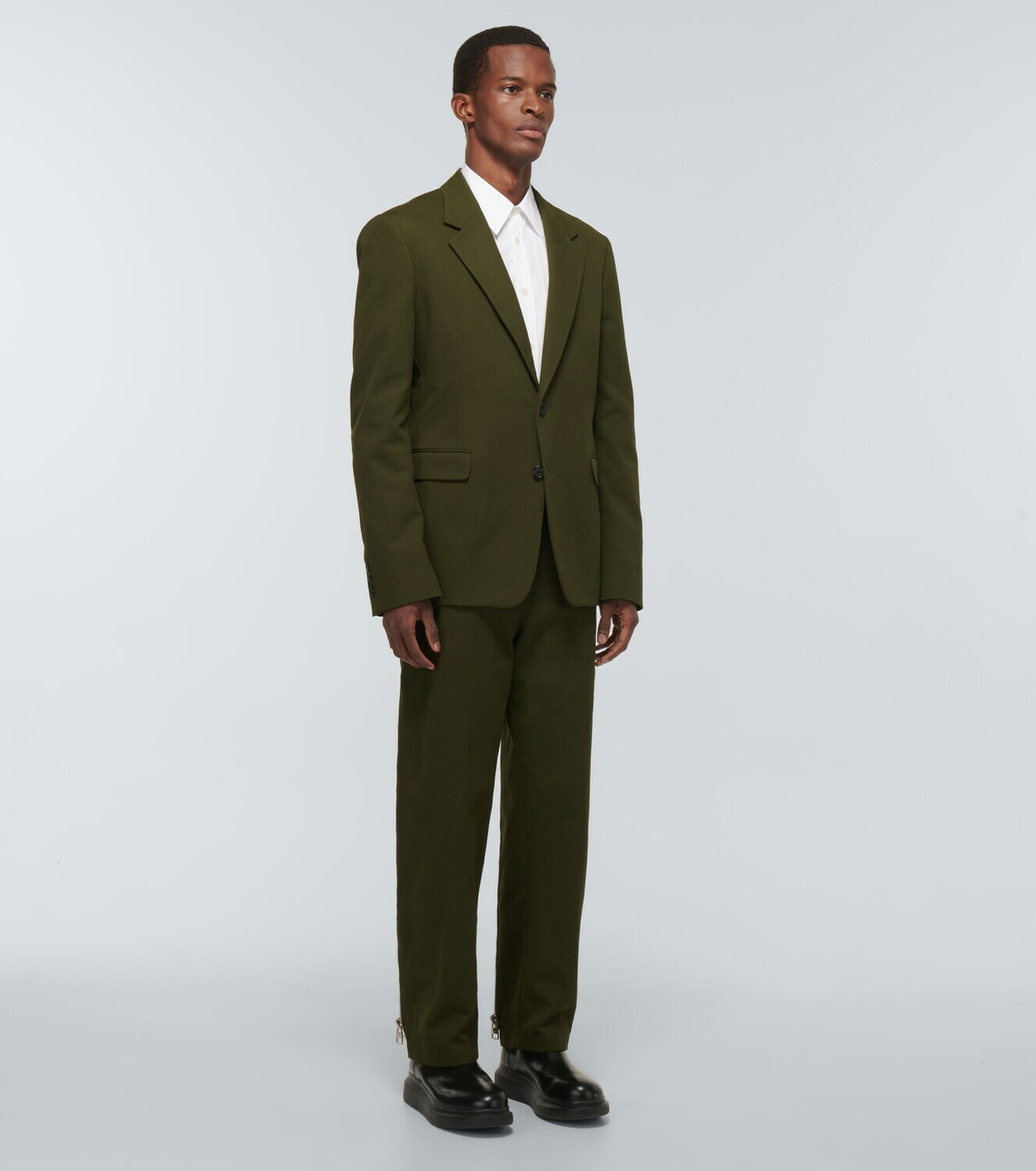 Alexander McQueen Embellished single-breasted blazer