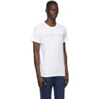 Helmut Lang White Web Standard T-Shirt