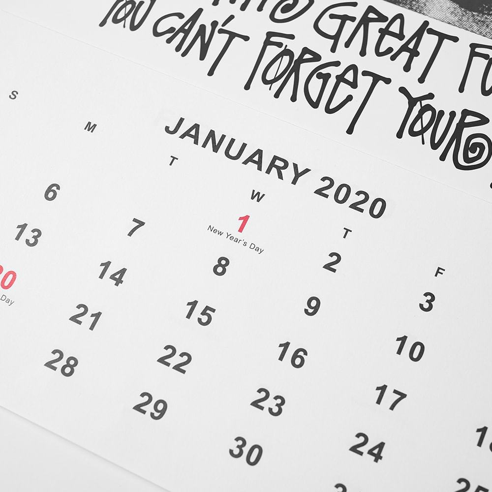 Stussy 2020 Wall Calendar Stussy