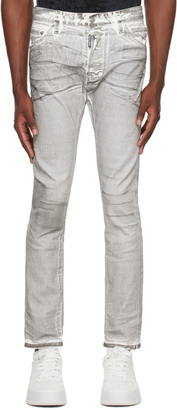 Photo: Dsquared2 Grey Icon Cool Guy Jeans
