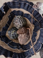 JOHANNA ORTIZ - Set Of 4 Embroidered Cloth Bread Baskets