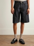 Nudie Jeans - Zeb Wide-Leg Organic Denim Shorts - Blue
