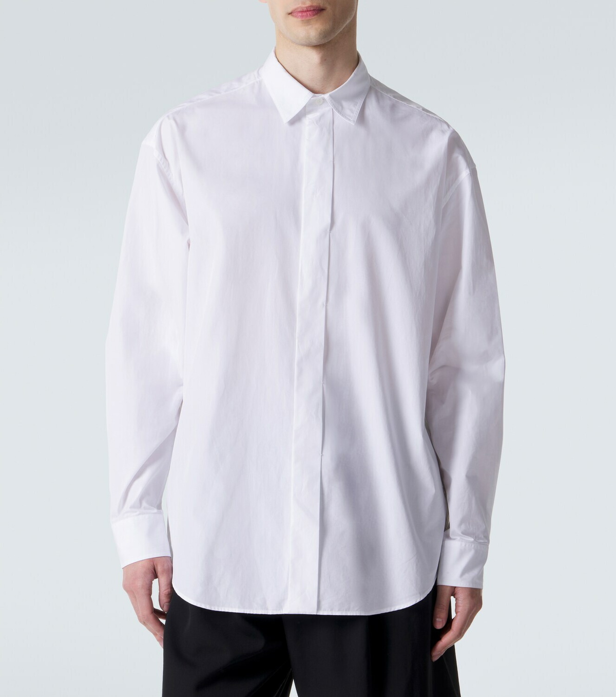The Row Nilo cotton shirt