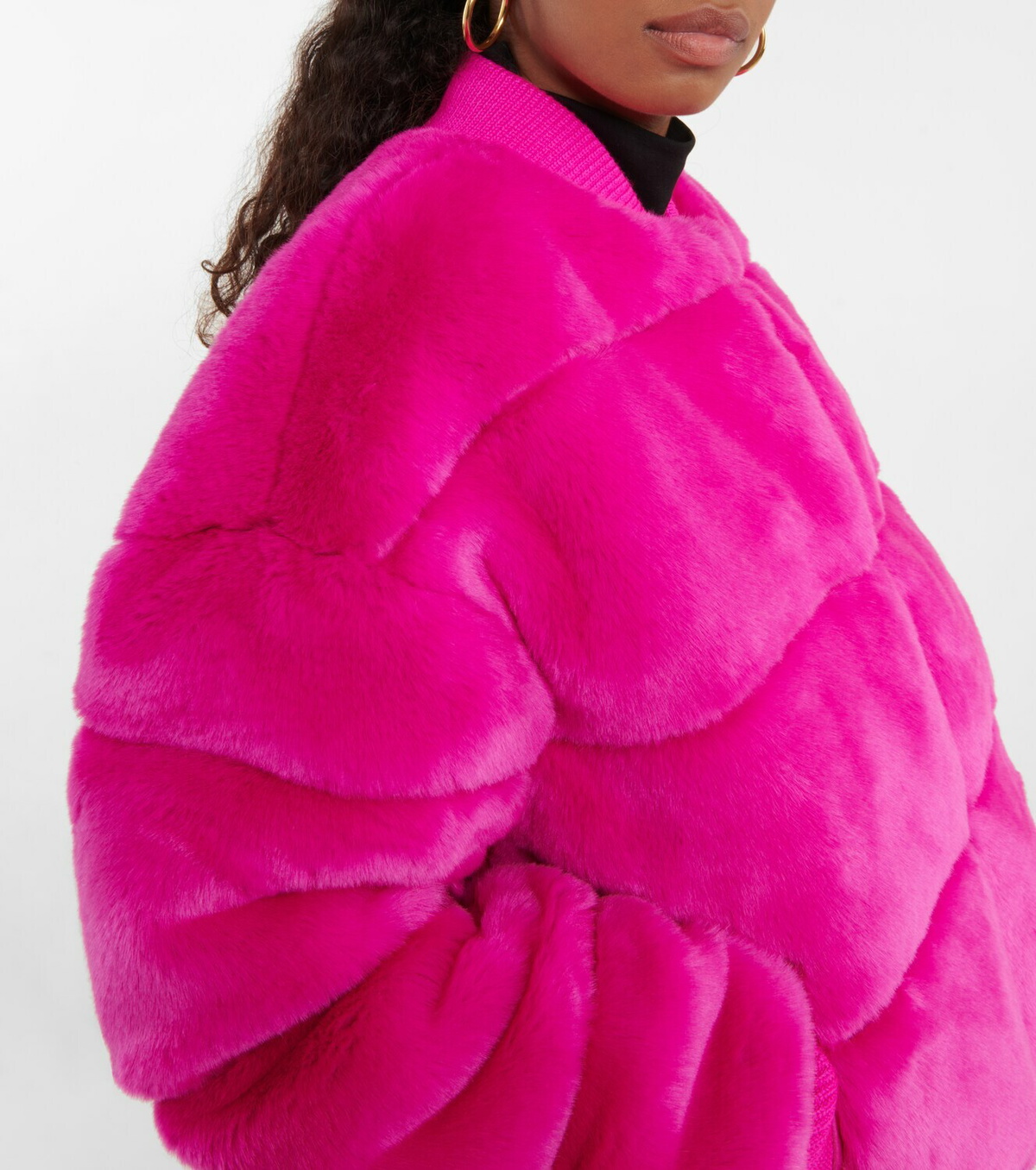 Tom Ford Faux fur puffer down jacket TOM FORD