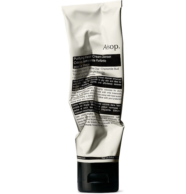 Photo: Aesop - Purifying Facial Cream Cleanser, 100ml - Colorless