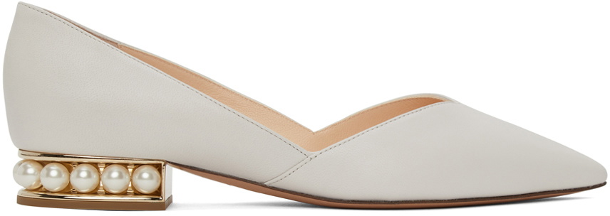 Casati leather point-toe flats