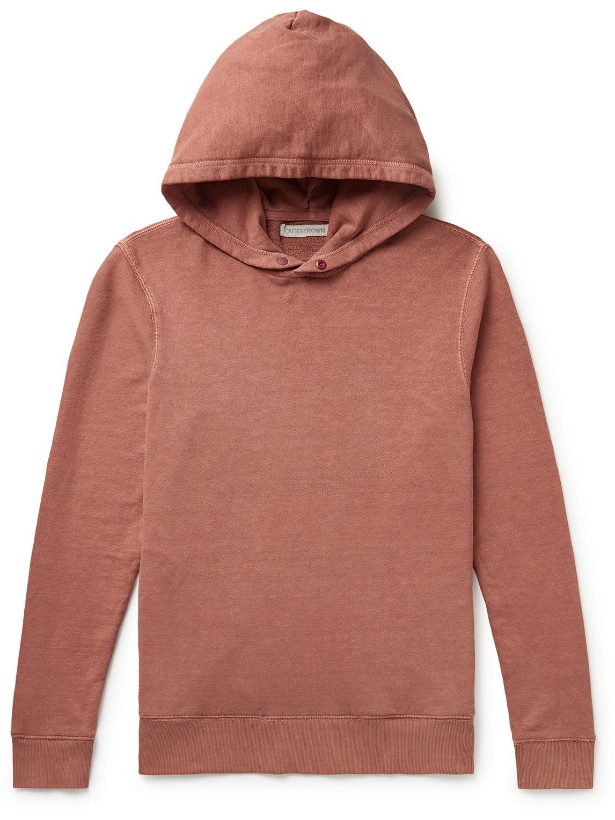 Photo: Outerknown - Hemp and Organic Cotton-Blend Hoodie - Red