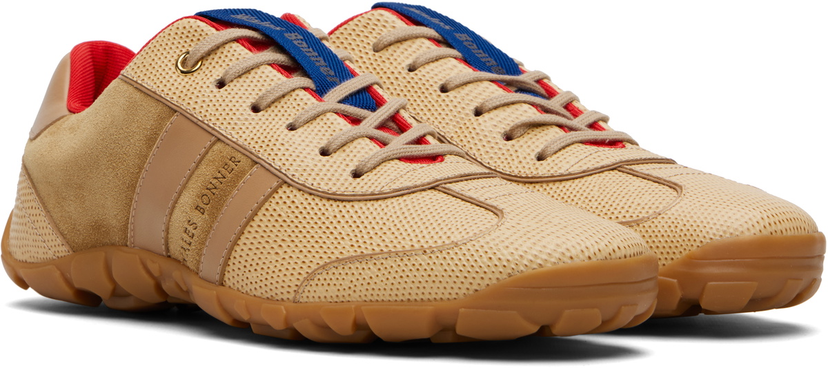 Wales Bonner Beige Cadence Sneakers