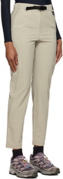 Snow Peak Beige Active Comfort Trousers