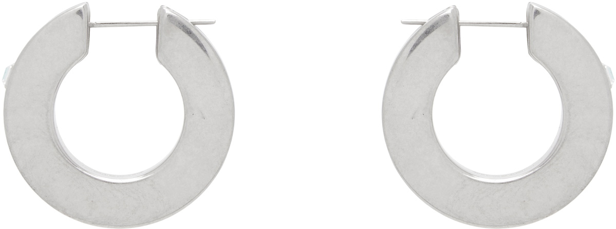 Acne Studios Logo-Engraved Earrings