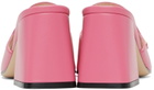 Gucci Pink Horsebit Heels