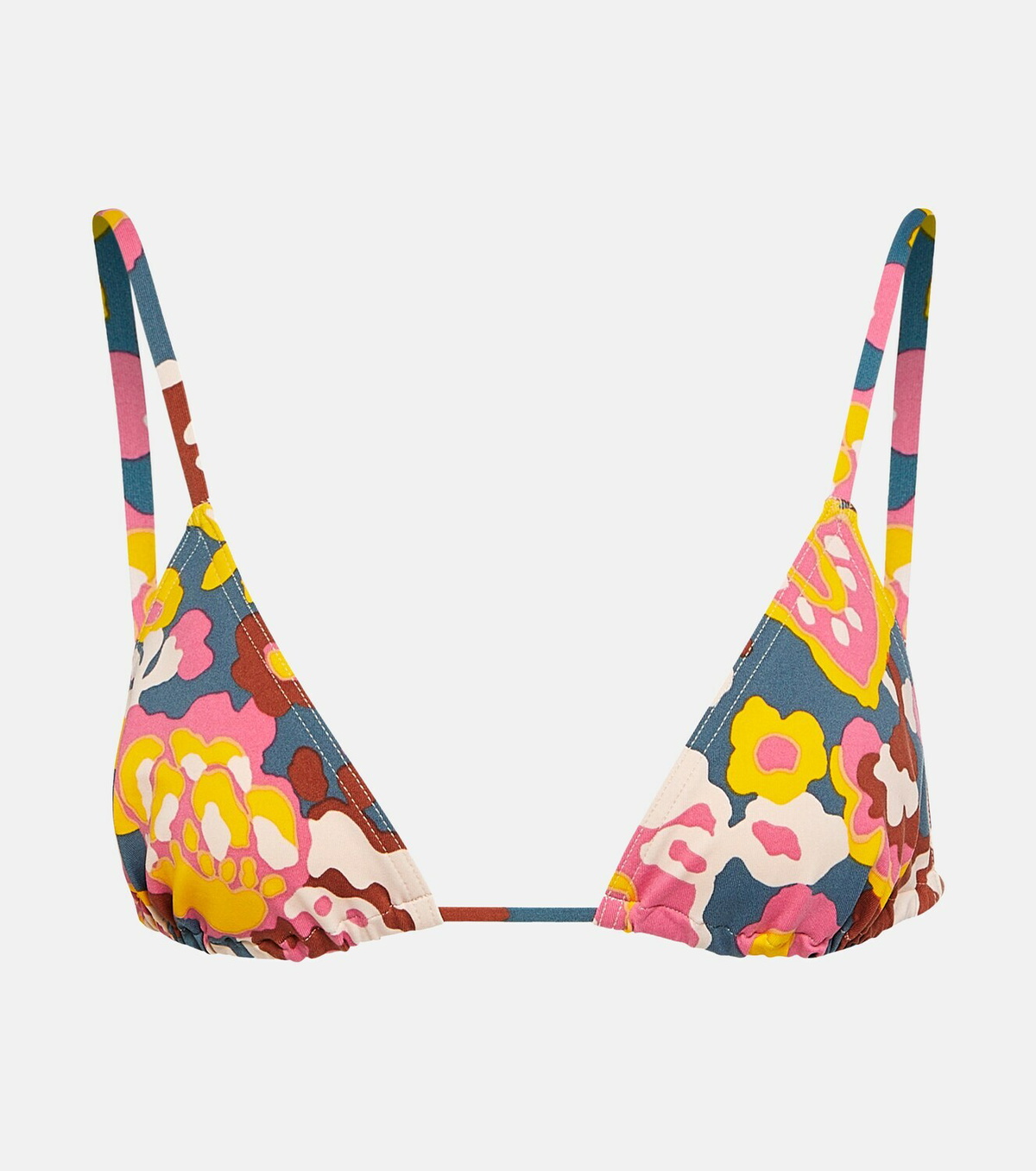 Eres Kiwi printed triangle bikini top ERES