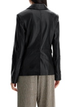LOULOU STUDIO aldo leather blazer Black