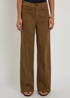 Frame Le Slim Palazzo Wide-leg Jeans Brown