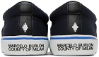 Marcelo Burlon County of Milan Black Icon Wings Slip-On Sneakers