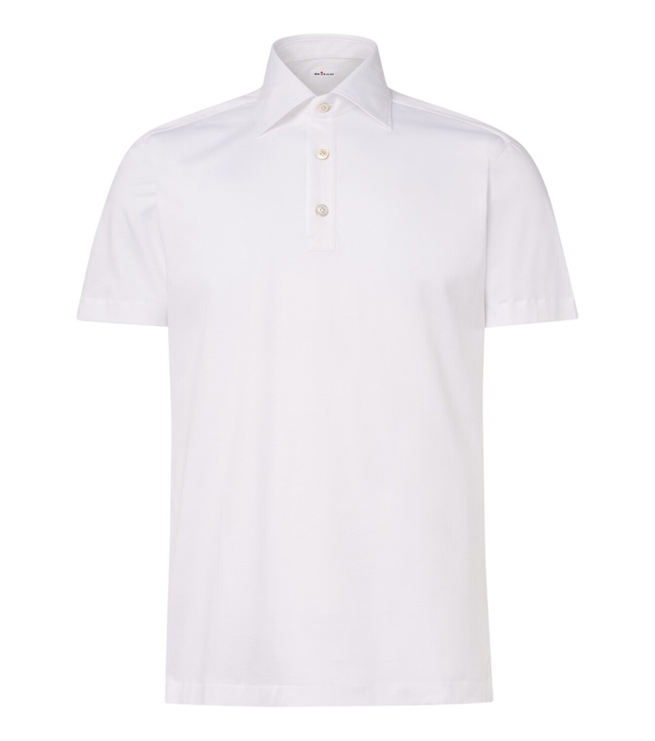 Photo: Kiton Cotton jersey polo shirt