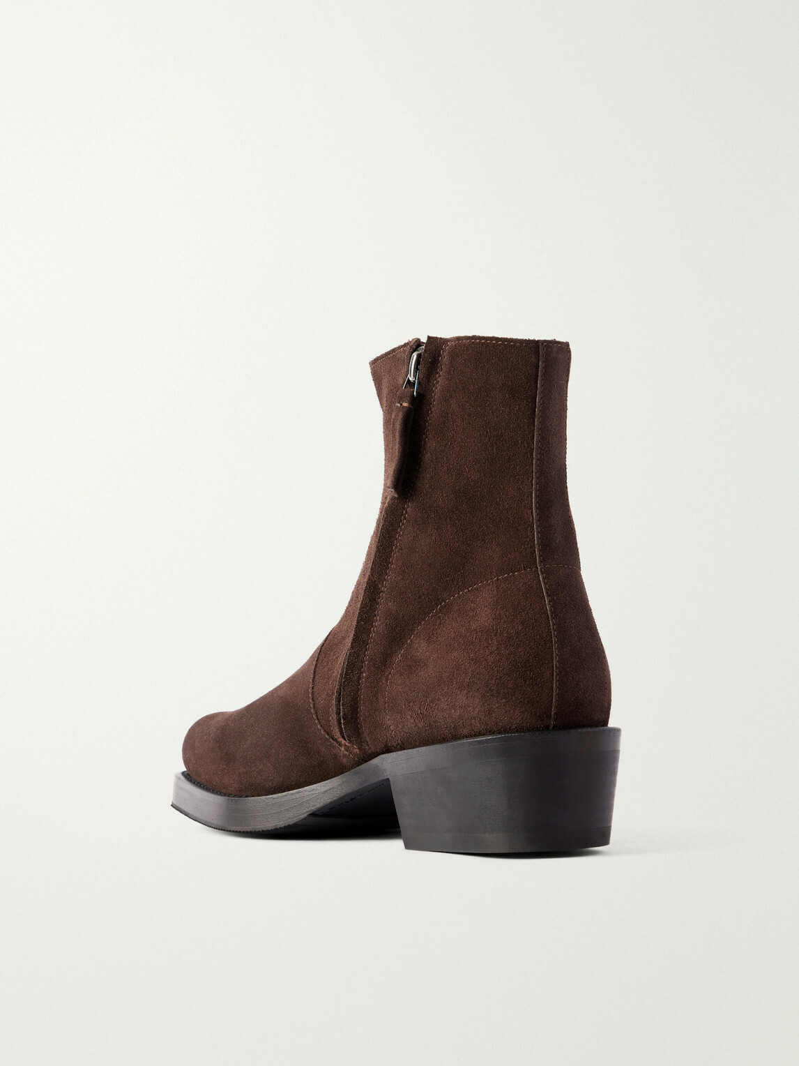 SECOND / LAYER - Charro Suede Chelsea Boots - Brown