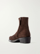 SECOND / LAYER - Charro Suede Chelsea Boots - Brown