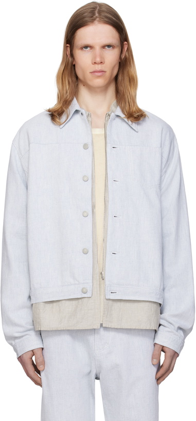 Photo: POST ARCHIVE FACTION (PAF) Blue 8.0 Right Denim Jacket