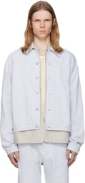 POST ARCHIVE FACTION (PAF) Blue 8.0 Right Denim Jacket