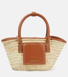 Jacquemus - Le Panier Soleil Small woven tote bag