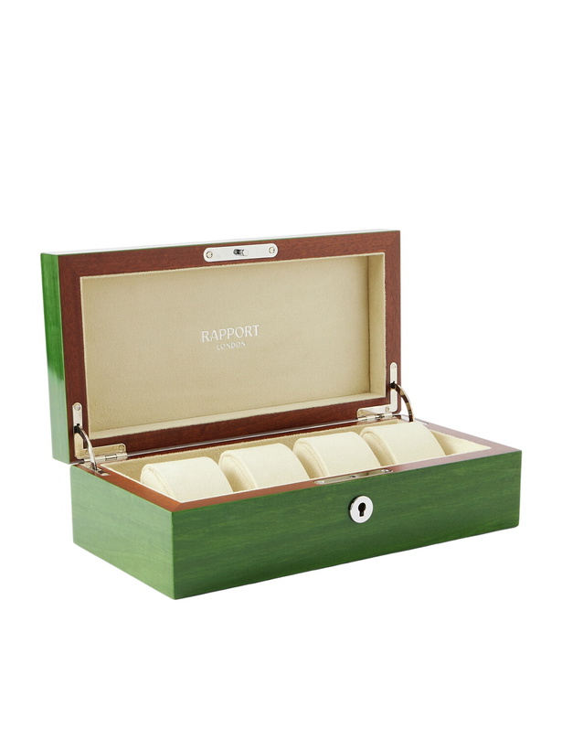 Photo: Rapport London - Heritage Lacquered Cedar Four-Piece Watch Box