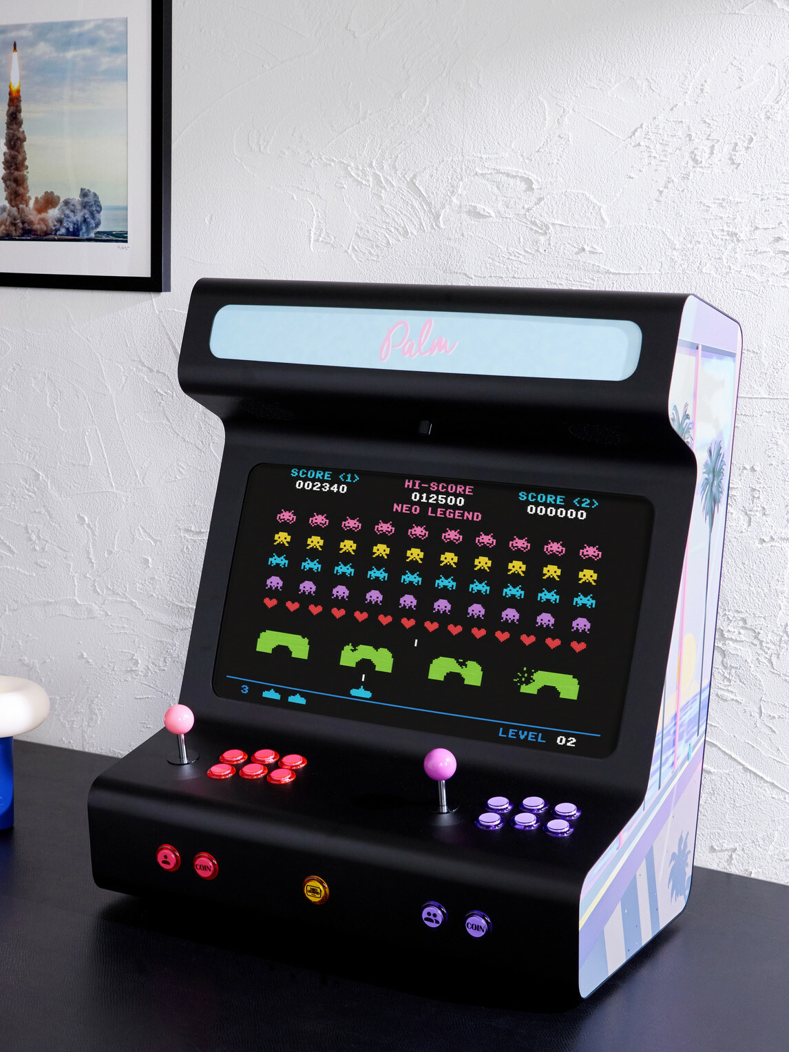 Neo Legend - Yoko Honda Miami Palm Compact Arcade Machine - Multi