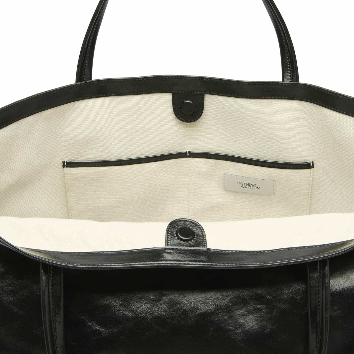 Nothing Written Women's Large Tote Bag in Black 