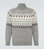 Brunello Cucinelli Icelandic jacquard turtleneck sweater