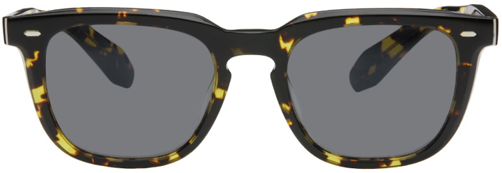 Photo: Oliver Peoples Black & Yellow N.06 Sunglasses