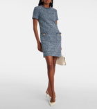 Valentino Tweed denim minidress